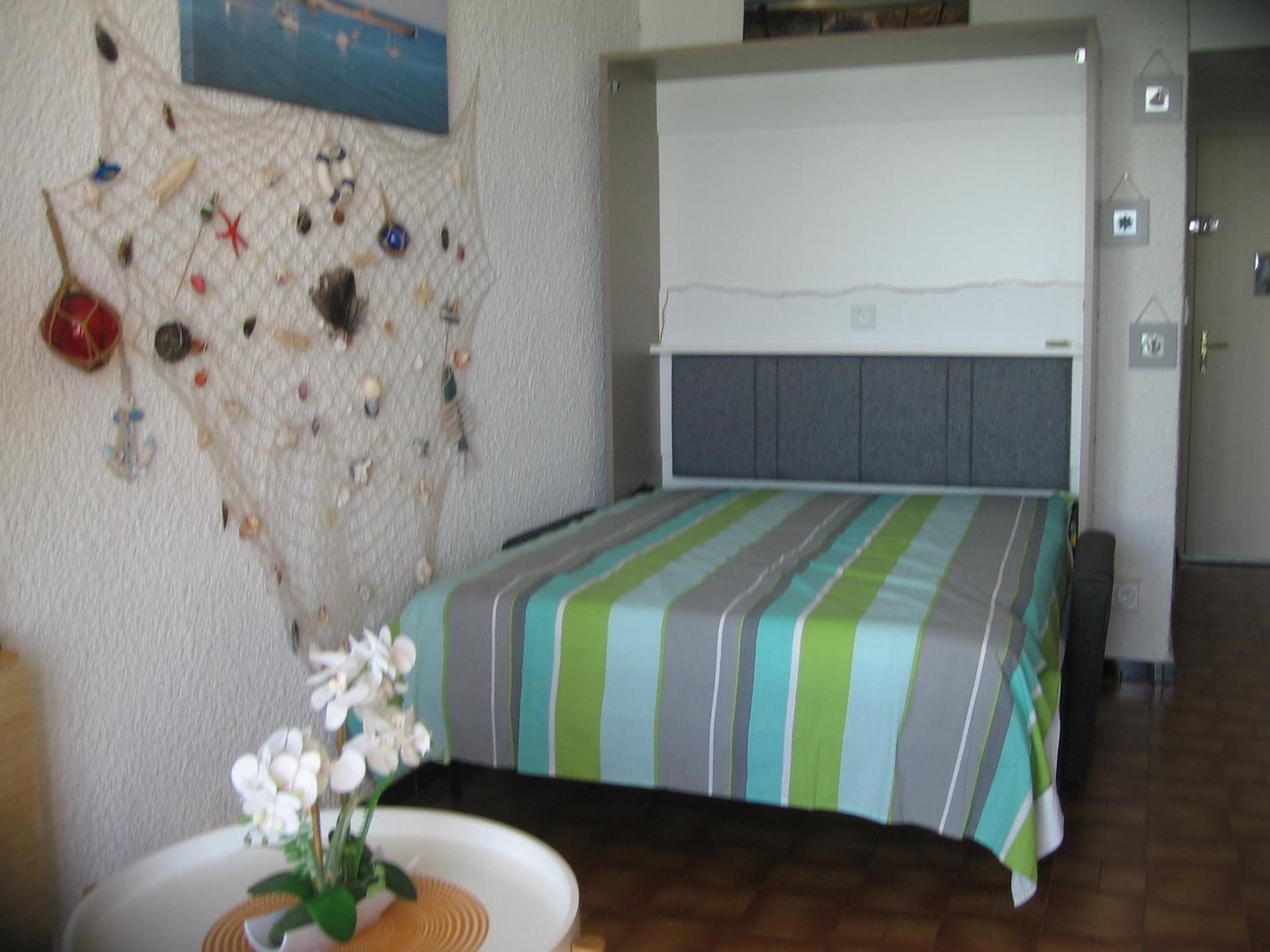 Studio Vue Sur La Mer Au 6Eme Et Dernier Etage 卡内 外观 照片