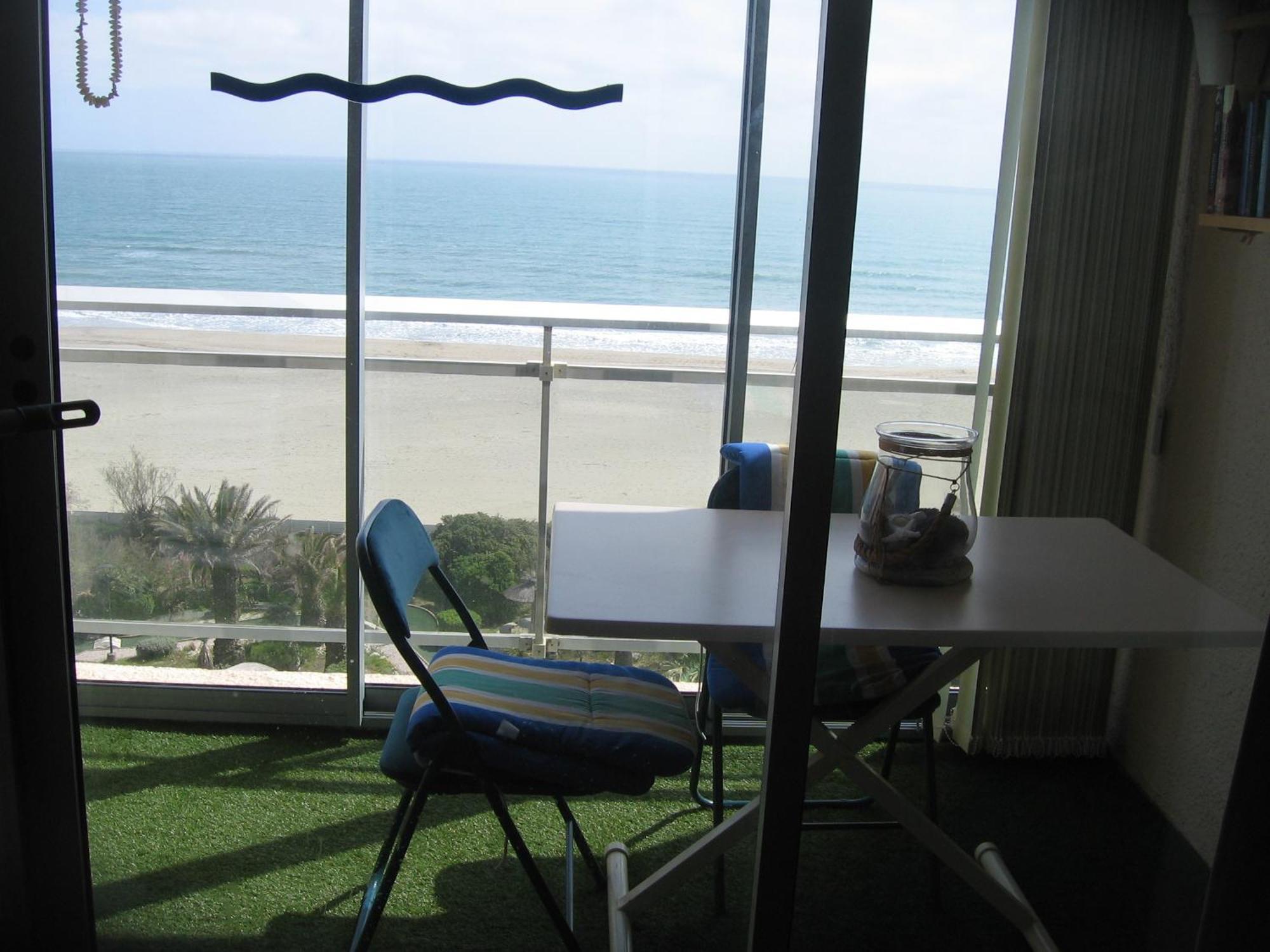 Studio Vue Sur La Mer Au 6Eme Et Dernier Etage 卡内 外观 照片
