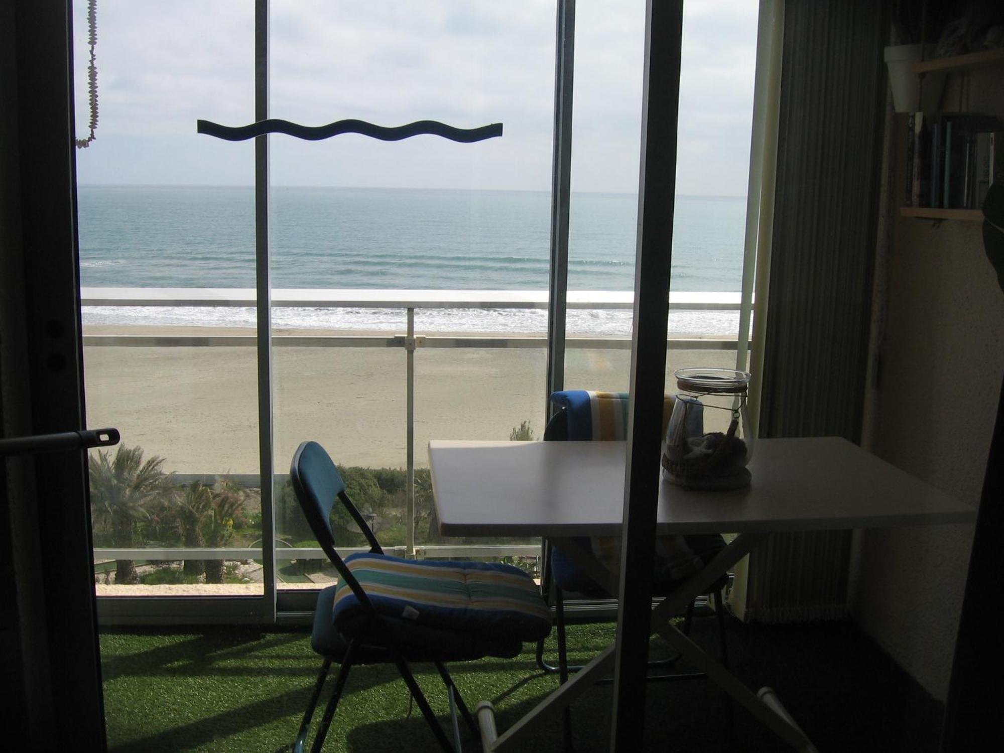 Studio Vue Sur La Mer Au 6Eme Et Dernier Etage 卡内 外观 照片